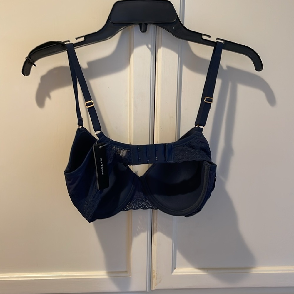 Natori Bliss Perfection navy bra. 34D - Picture 2 of 3